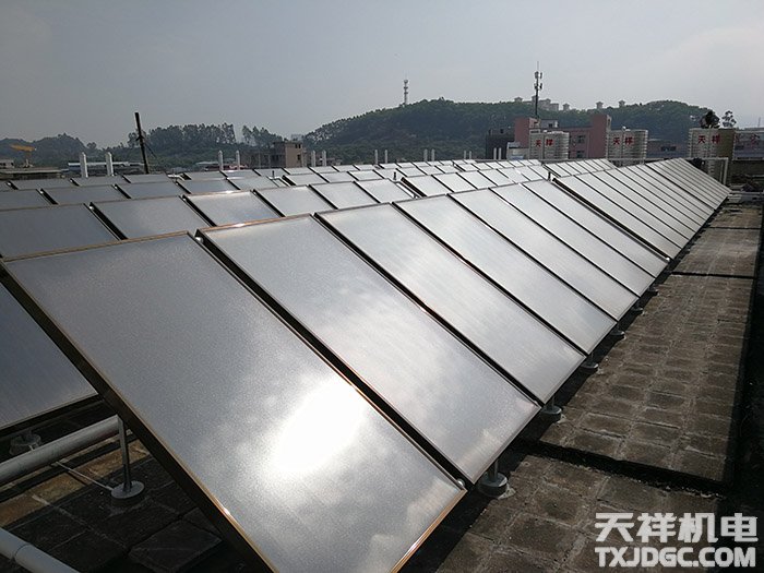工厂太阳能热水工程