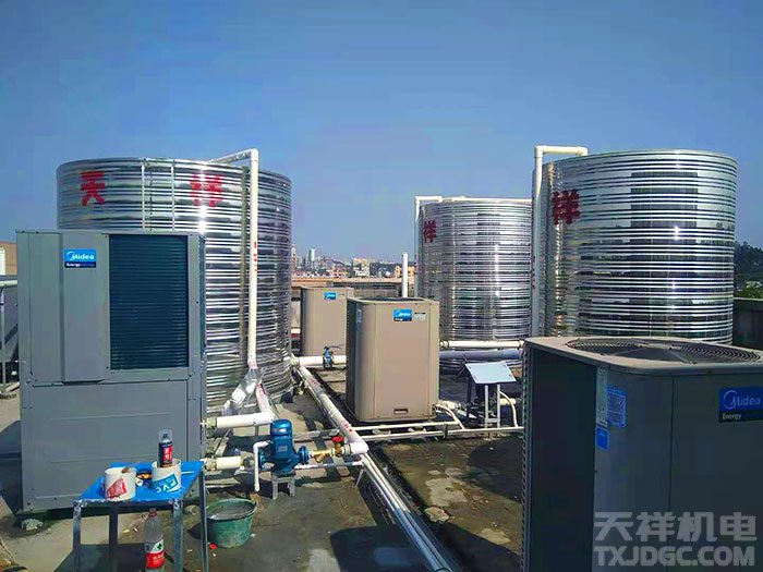 工厂宿舍热水系统增容工程